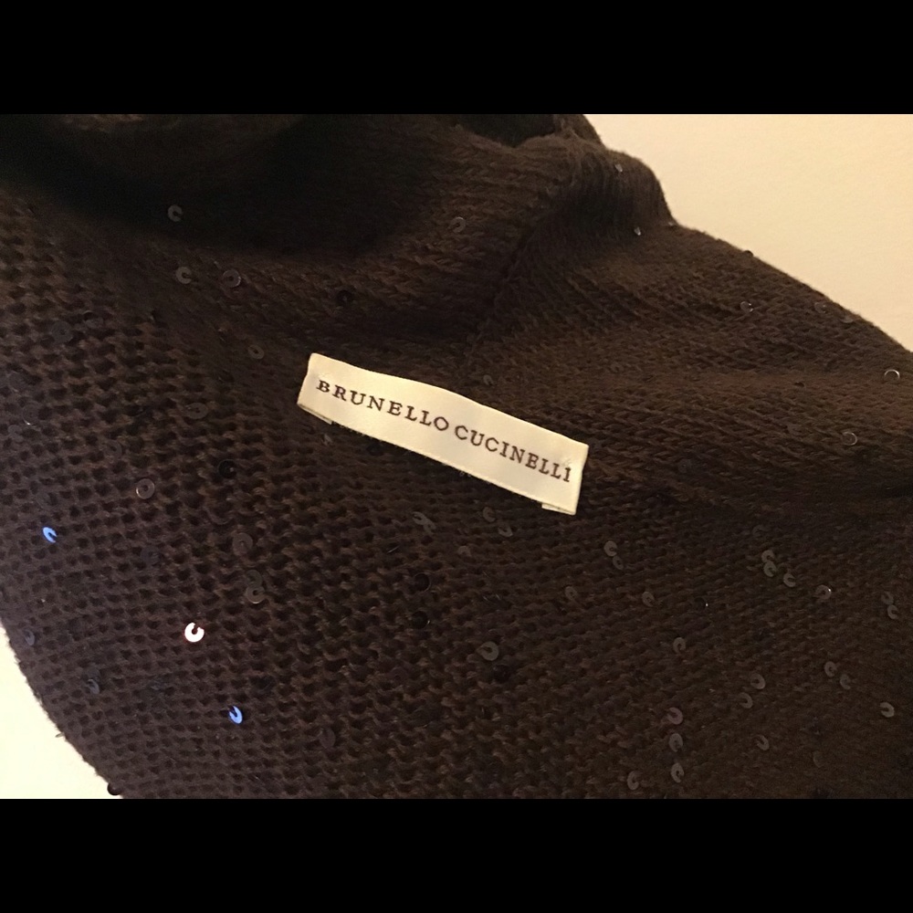 Brunello Cucinelli Sparkly Sequins Linen Top - image 6